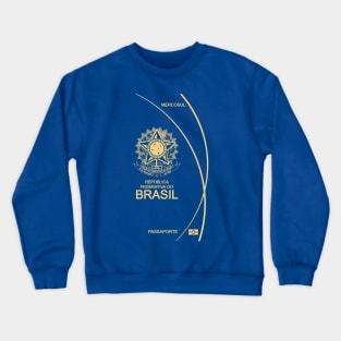 Brazil passport Crewneck Sweatshirt